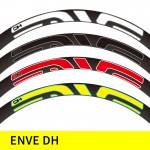 Mountain Bicycle Wheels MTB Rim Decal Stickers for ENVE DH